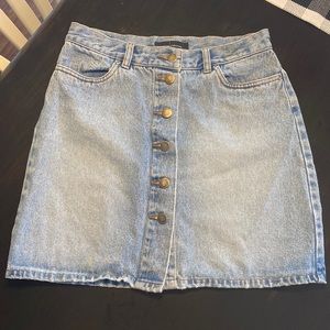 MODA international jean skirt